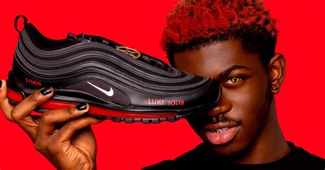 lil nas x sneaker nike|Nike satan shoes price.